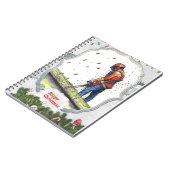 アーボリストのチェーンソーの木の外科医ギフトクリスマス ノートブック (左側)