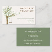 アーボリストの名刺 名刺 (正面/裏面)