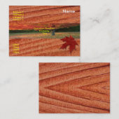 アーボリストの名刺 名刺 (正面/裏面)