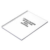 アーボリストの木の外科医チェーンソーのギフト。 ノートブック (左側)