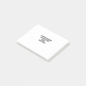 アーボリストの木の外科医チェーンソーのギフト。 ポストイット (アングル)