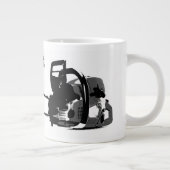 アーボリストの木の外科医チェーンソー専門マグカップ ジャンボコーヒーマグカップ (右)