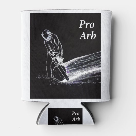 アーボリストの木の外科医チェーンソー 缶クーラー (正面)