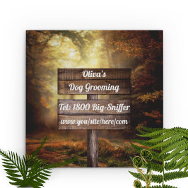 アーボリストの木気にの地主 スクエア名刺