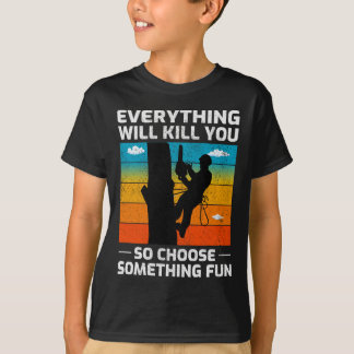 アーボリストツリーサーディストクライマー登山トリマー Tシャツ
