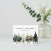 アーボリストツリー気に造園ガーデンヤードワーク 名刺 (スタンド正面)