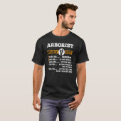 アーボリスト時給100時間ミニマムツリークライマー Tシャツ (正面フル)