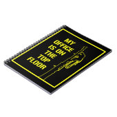 アーボリスト:『私のオフィスは最上階にある』 ノートブック (左側)