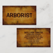 アーボルストアンティーク名刺 名刺 (正面/裏面)