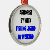 アーボルスト魚釣りレジェンドジョーク メタルオーナメント (右)
