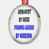 アーボルスト魚釣りレジェンドジョーク メタルオーナメント (左)