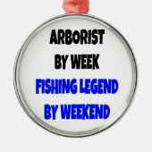 アーボルスト魚釣りレジェンドジョーク メタルオーナメント (正面)