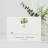 アーボレ素朴タムオークツリーRSVP| 出欠カード (スタンド正面)