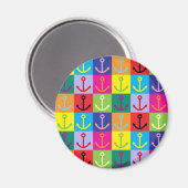 アーポップ・アートのトいかり マグネット (正面/裏面)