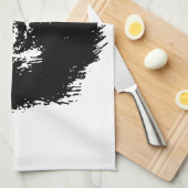 アーポップ・アートのトおもしろい・チンパンジー キッチンタオル (四つ折り)