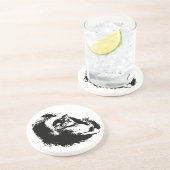 アーポップ・アートのトおもしろい・チンパンジー コースター (側面)