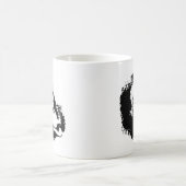 アーポップ・アートのトおもしろい・チンパンジー コーヒーマグカップ (中央)