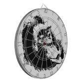 アーポップ・アートのトおもしろい・チンパンジー ダーツボード (正面左)