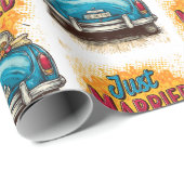 アーポップ・アートのトたった今結婚しました ラッピングペーパー (ロールコーナー)