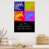 アーポップ・アートのトやる気を起こさせるエイム引用文バスケットボールプリント ポスター (キッチン)