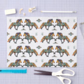 アーポップ・アートのトアイスランドの馬  薄葉紙 (クラフト)