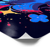 アーポップ・アートのトアニメブフランスのルドッグ001 - Victoria Sasuke ポスター (コーナー)