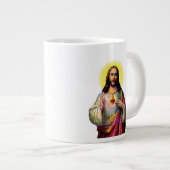アーポップ・アートのトイエスキリスト ジャンボコーヒーマグカップ (正面右)