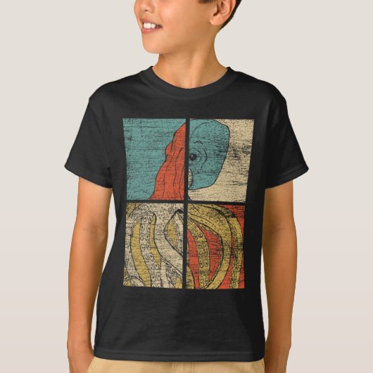 アーポップ・アートのトイカたこ Tシャツ (正面)