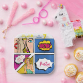 アーポップ・アートのトガール漫画誕生日 ペーパープレート (パーティー)