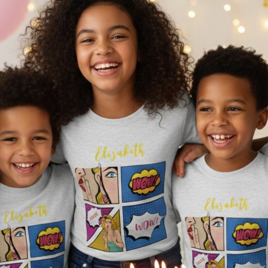 アーポップ・アートのトガール漫画 Tシャツ