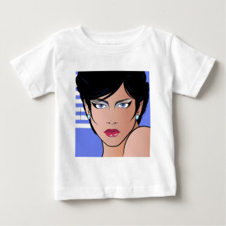 アーポップ・アートのトガール – ベティナ ベビーTシャツ