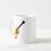 アーポップ・アートのトギター コーヒーマグカップ (正面左)