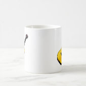 アーポップ・アートのトギター コーヒーマグカップ (中央)