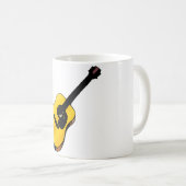 アーポップ・アートのトギター コーヒーマグカップ (正面右)