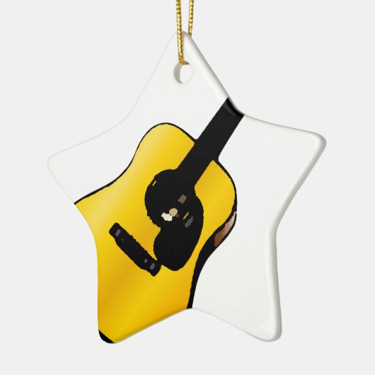 アーポップ・アートのトギター セラミックオーナメント (左)