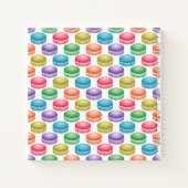 アーポップ・アートのトクッキーカラフルマカロンパーソナライズされた ノートブック (裏面)