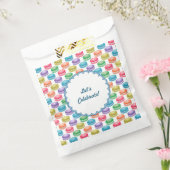 アーポップ・アートのトクッキーカラフルマカロン フェイバーバッグ (封をした状態)