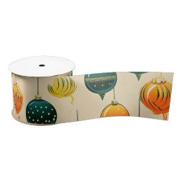 アーポップ・アートのトクリスマスバウブル サテンリボン