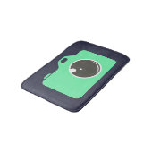 アーポップ・アートのトグリーンカメラ バスマット (アングル)