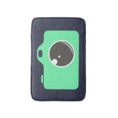 アーポップ・アートのトグリーンカメラ バスマット (正面縦)