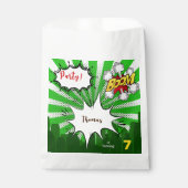 アーポップ・アートのトグリーン漫画誕生日 フェイバーバッグ (正面)