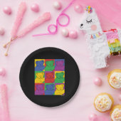 アーポップ・アートのトコアラ ペーパープレート (パーティー)