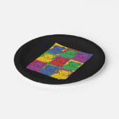 アーポップ・アートのトコアラ ペーパープレート (アングル)