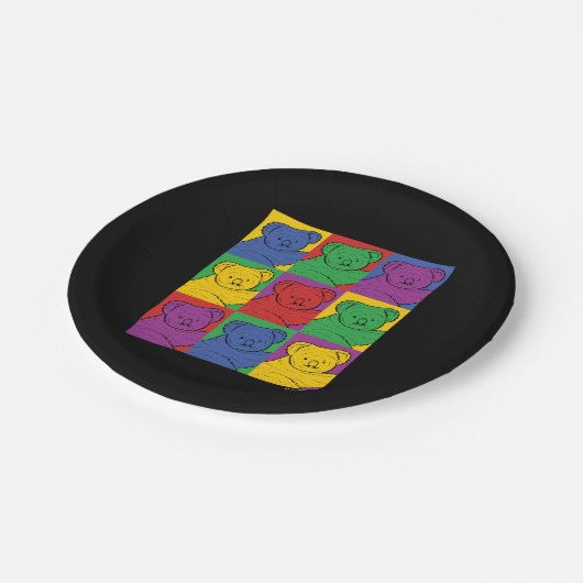 アーポップ・アートのトコアラ ペーパープレート (アングル)