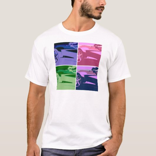 アーポップ・アートのトコルベット Tシャツ (正面)