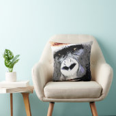 アーポップ・アートのトゴリラ顔 クッション (椅子)