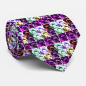 アーポップ・アートのトゴリラ顔 ネクタイ (ロール)