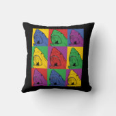 アーポップ・アートのトシャーク クッション (裏面)