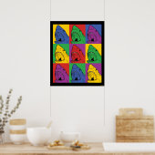 アーポップ・アートのトシャーク ポスター (キッチン)