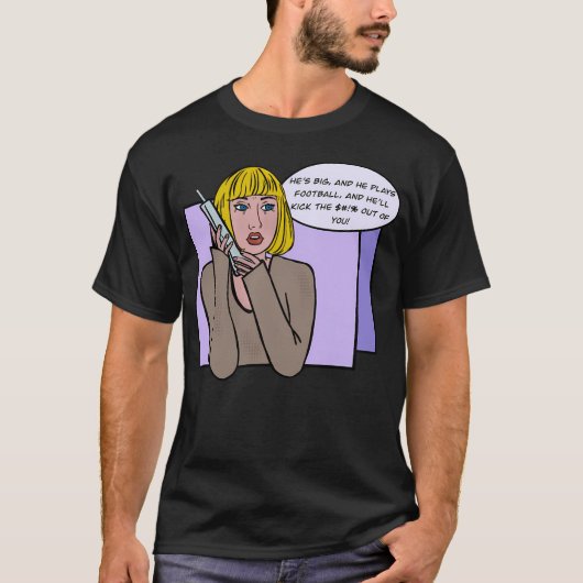 アーポップ・アートのトスクリームクイーン Tシャツ (正面)